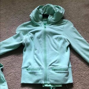 Mint Lululemon Track Suit